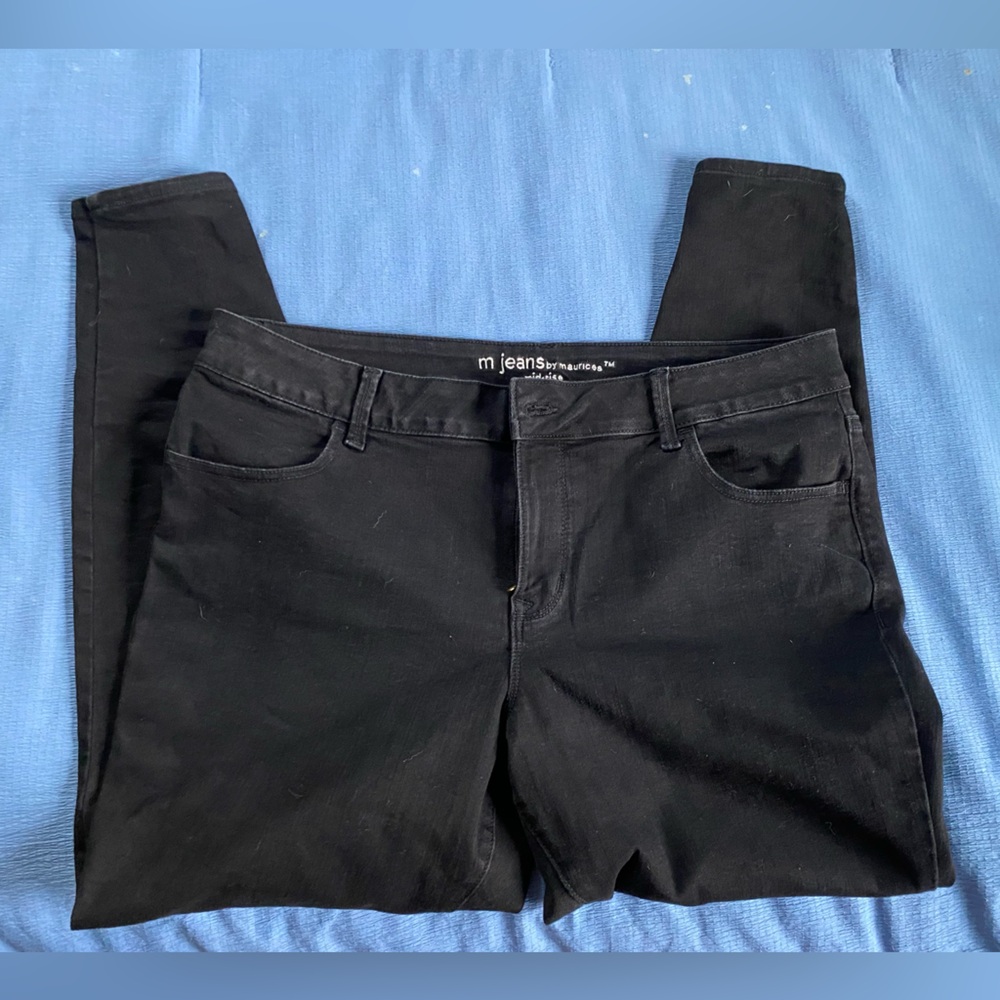 M Jeans by Maurices Black Skinny Jeans for Women